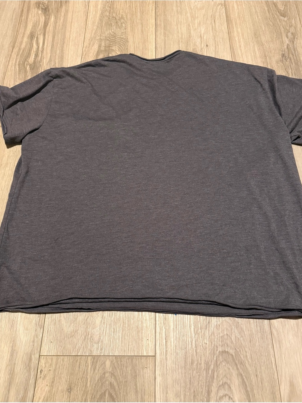 Zenana Outfitters Women's Short Sleeve Pocket Tee - Charcoal Gray - Picture 3 of 3